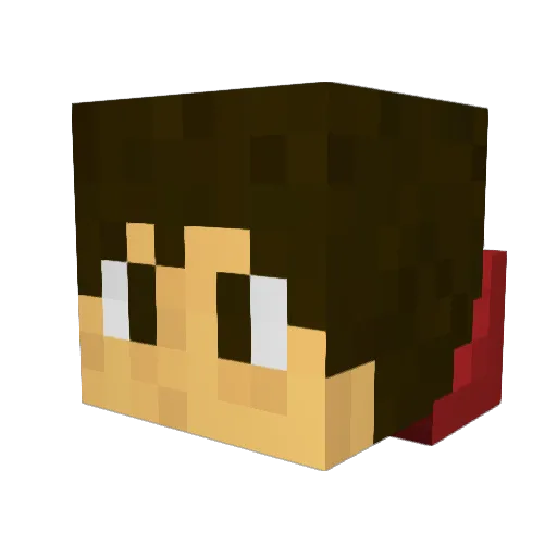 Jayko1026 Minecraft avatar head, 3D render