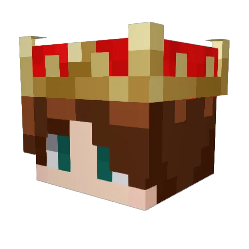 Jaylontje Minecraft avatar head, 3D render