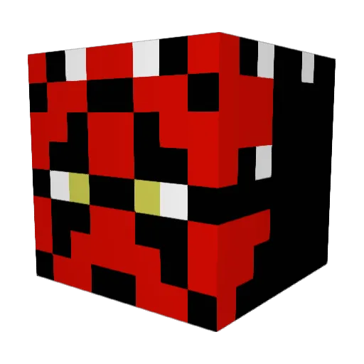 Jaymanzz6969 Minecraft avatar head, 3D render