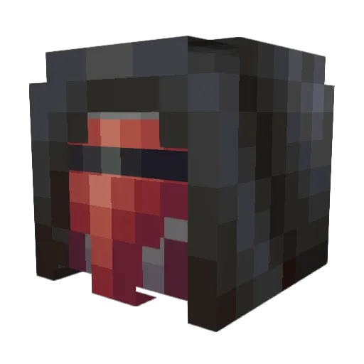 Jaymens_ Minecraft avatar head, 3D render