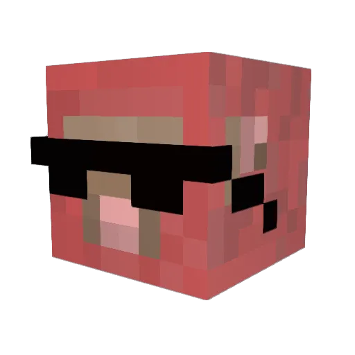 Jaymes515 Minecraft avatar head, 3D render