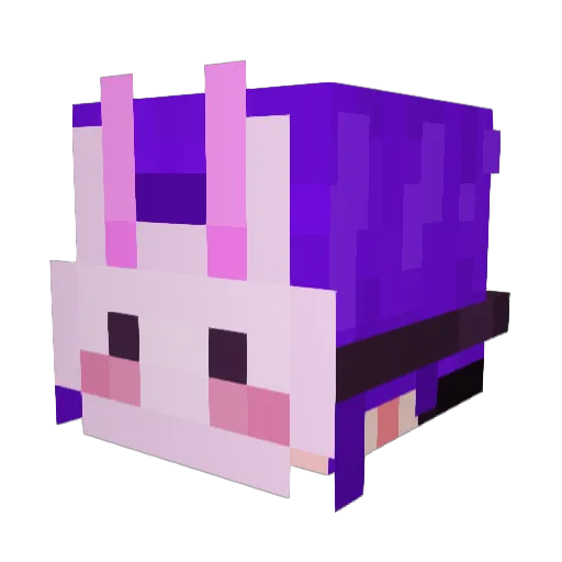Jayndigo Minecraft avatar head, 3D render
