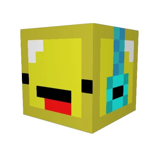 JayneeWasTaken Minecraft avatar head, 3D render
