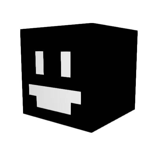 Jayraffe9 Minecraft avatar head, 3D render