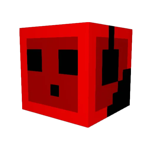 Jays13 Minecraft avatar head, 3D render
