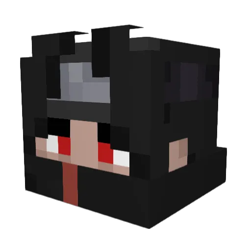 Jaysitoo Minecraft avatar head, 3D render