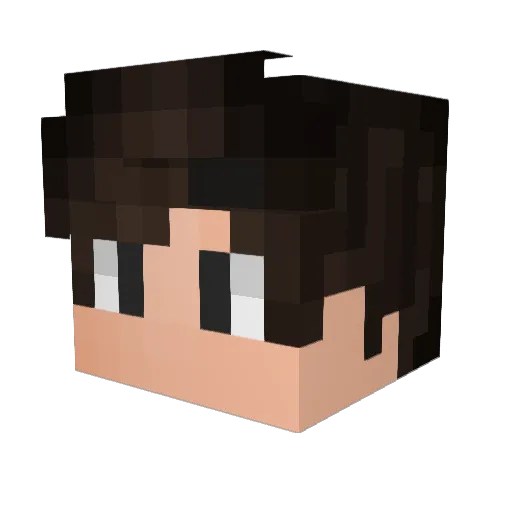 JaysonDaQt Minecraft avatar head, 3D render