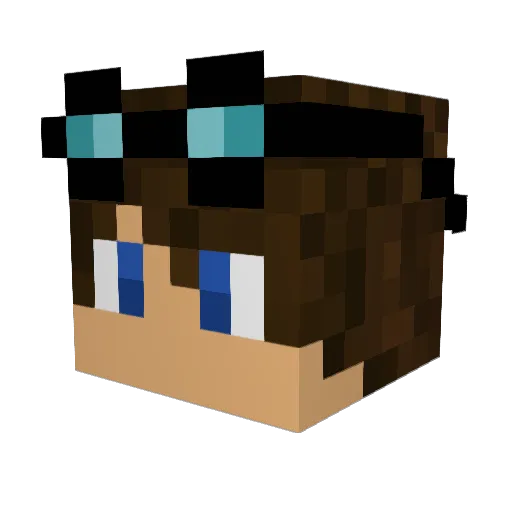 JaysonT13712 Minecraft avatar head, 3D render