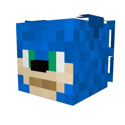 Jaystar73 Minecraft avatar head, 3D render