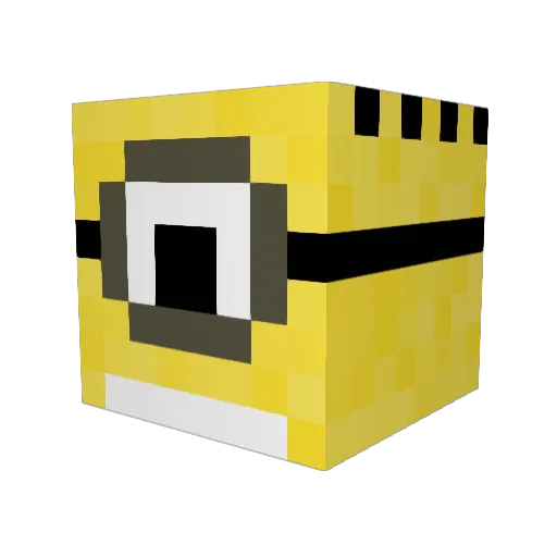 Jaysusz Minecraft avatar head, 3D render