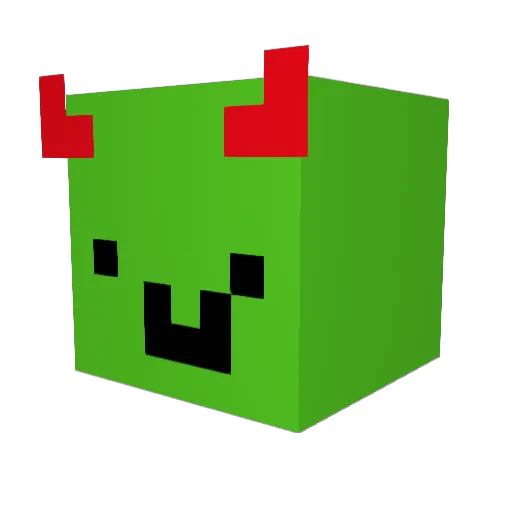 Jayus14 Minecraft avatar head, 3D render