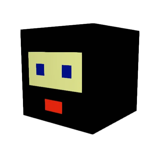 Jayy9 Minecraft avatar head, 3D render