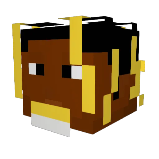 JayyLotto Minecraft avatar head, 3D render