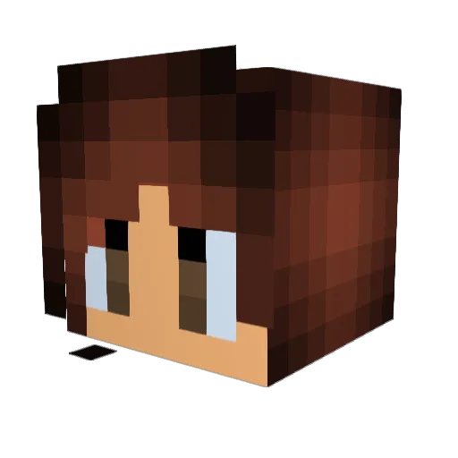 JazHandz Minecraft avatar head, 3D render