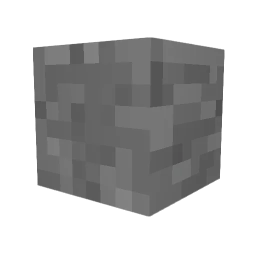 Jazm Minecraft avatar head, 3D render