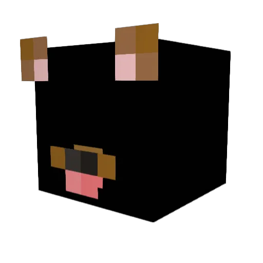 Jazman_ Minecraft avatar head, 3D render