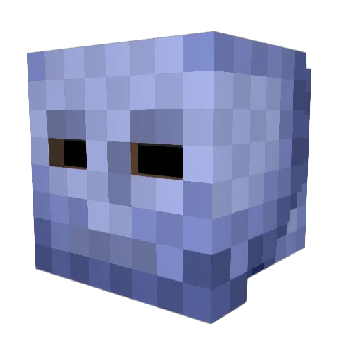 JazzyCucumber Minecraft avatar head, 3D render