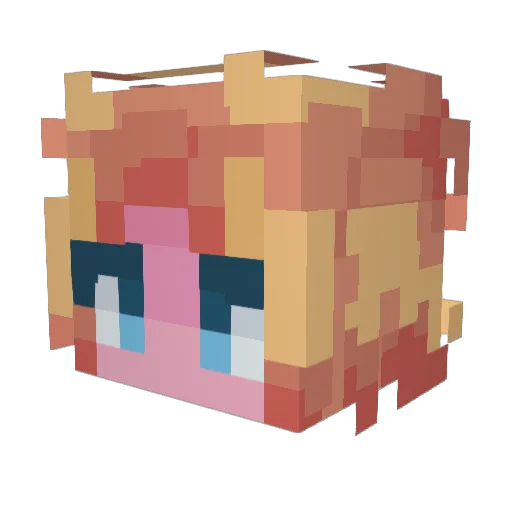 Jazzy_Jay_10 Minecraft avatar head, 3D render