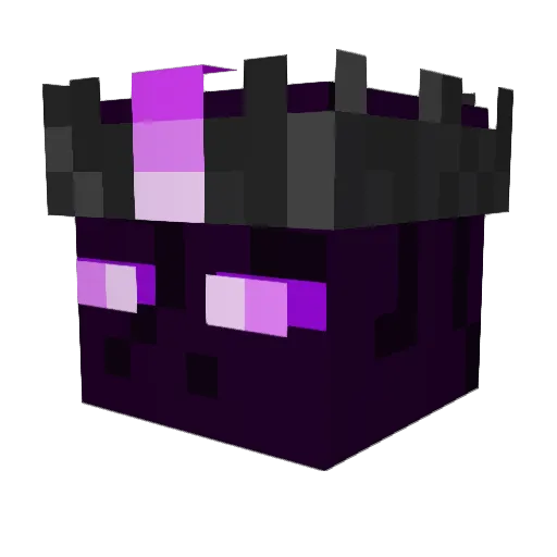 Jazzzyy13 Minecraft avatar head, 3D render