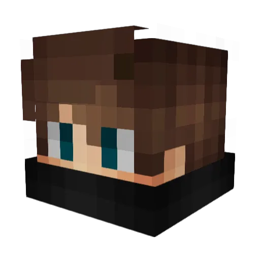 Jballz98 Minecraft avatar head, 3D render