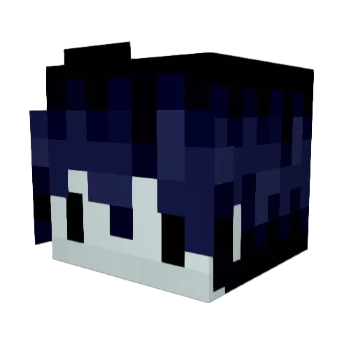 Jbanz Minecraft avatar head, 3D render
