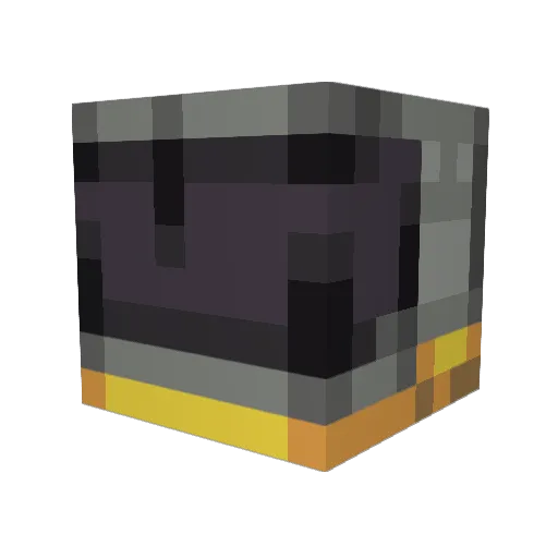 Jbasc Minecraft avatar head, 3D render