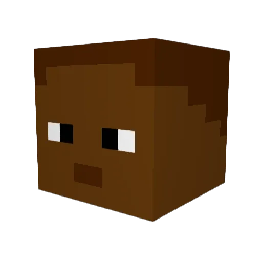 JblakeRunsDIMB Minecraft avatar head, 3D render