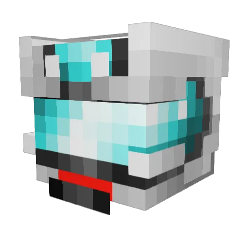 JbootyYT Minecraft avatar head, 3D render