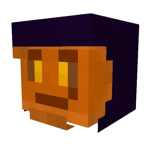 Jbowler12 Minecraft avatar head, 3D render