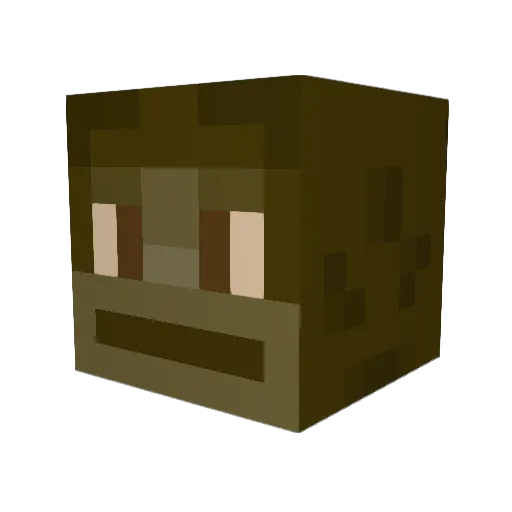 Jbroughton21 Minecraft avatar head, 3D render
