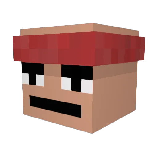 Jbzz_De_Wish Minecraft avatar head, 3D render