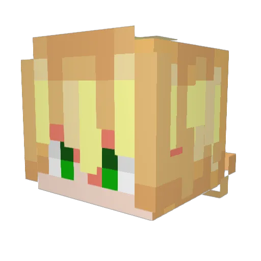 JcBoland Minecraft avatar head, 3D render