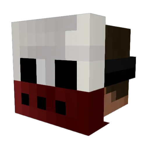 JcGamerOfc Minecraft avatar head, 3D render