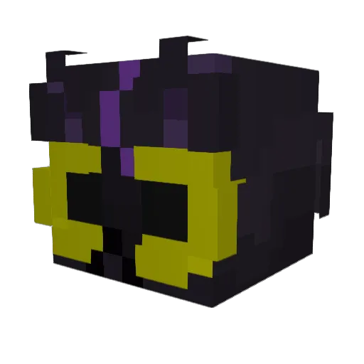 Jcvier Minecraft avatar head, 3D render