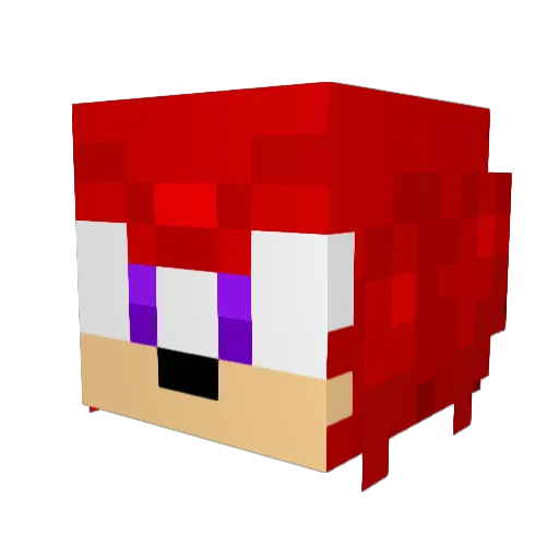 Jdb2577 Minecraft avatar head, 3D render