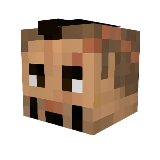 Jdizzle_AC Minecraft avatar head, 3D render