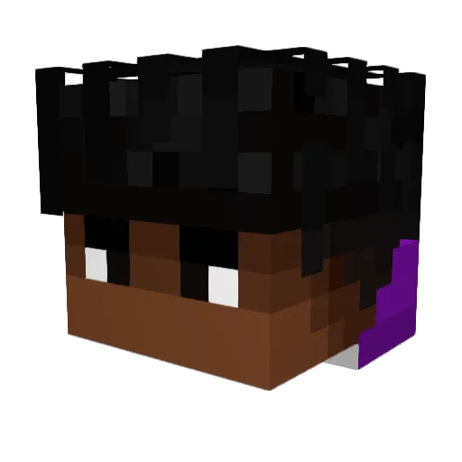 Jdizzzle_21 Minecraft avatar head, 3D render