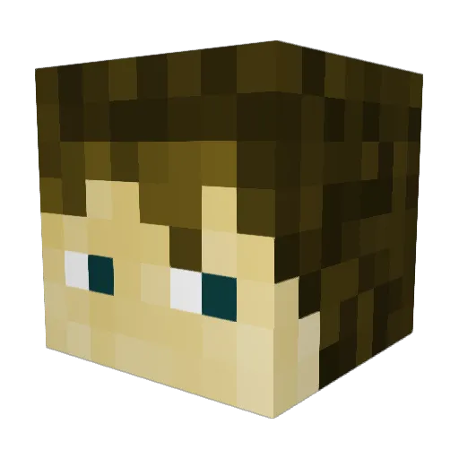 Jdm182848 Minecraft avatar head, 3D render