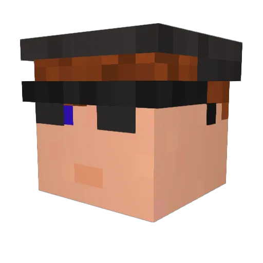 Jdog135791 Minecraft avatar head, 3D render