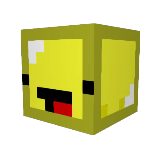 Jdoug1222 Minecraft avatar head, 3D render
