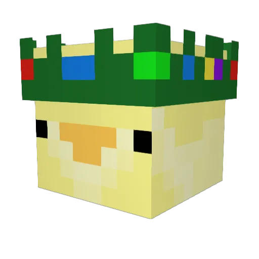 Jdp86041 Minecraft avatar head, 3D render