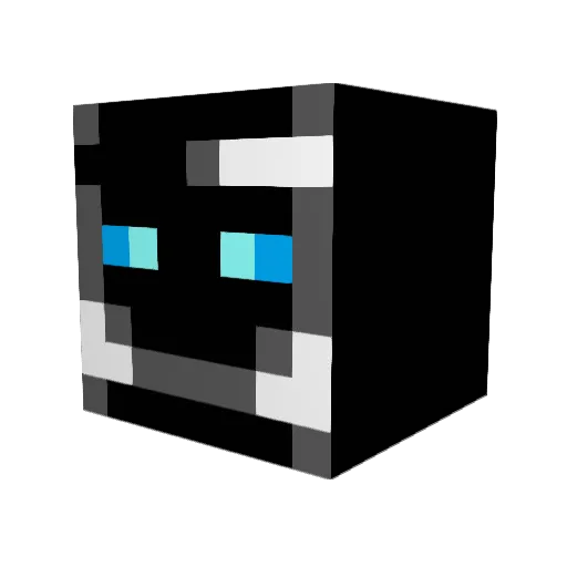 Jdx1304 Minecraft avatar head, 3D render