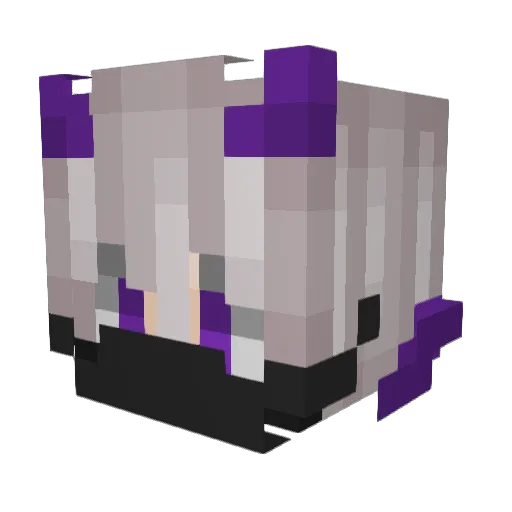 JeCabreAvecTrump Minecraft avatar head, 3D render