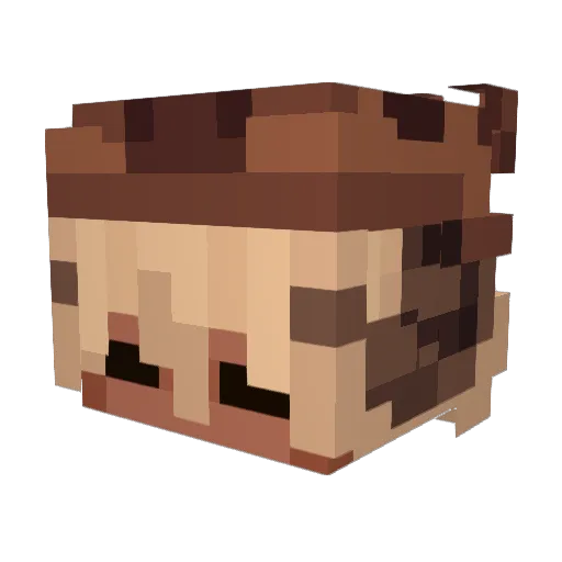 Minecraft-Avatar von JeagerClash: Kopf als 3D-Render
