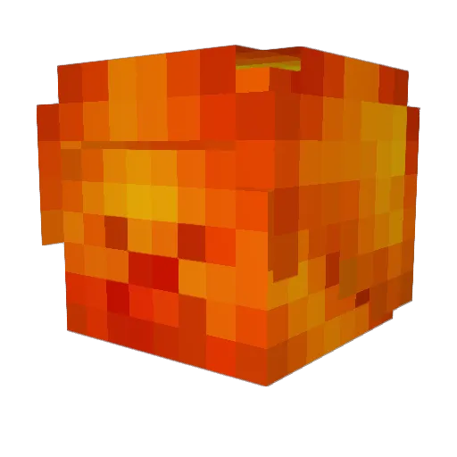 Jealion Minecraft avatar head, 3D render