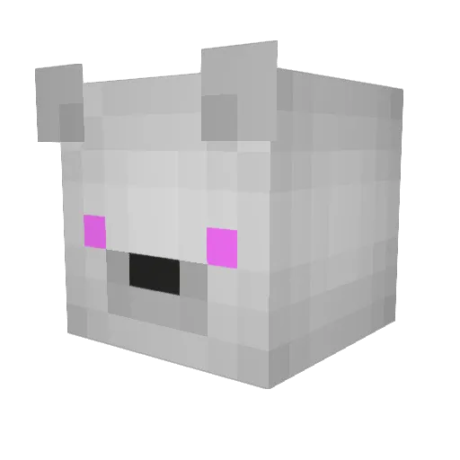 JealousPicaxeAlt Minecraft avatar head, 3D render