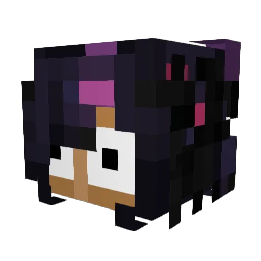 JeanJJacket Minecraft avatar head, 3D render
