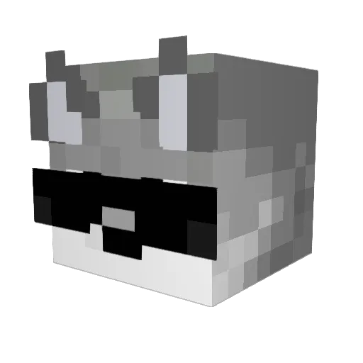 JeanSsj Minecraft avatar head, 3D render