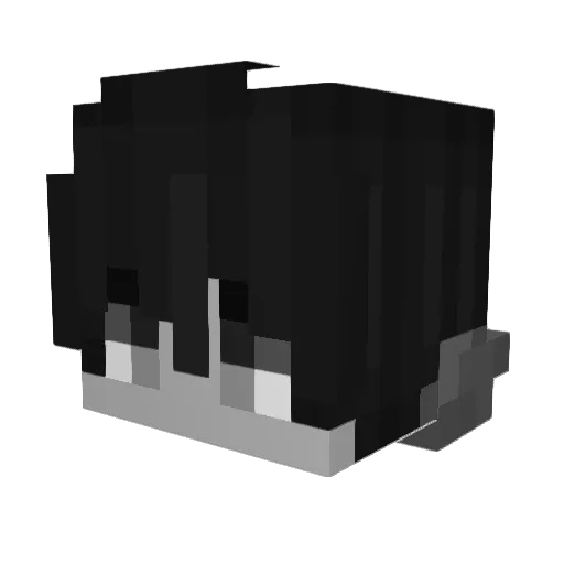 Jeane_lsa Minecraft avatar head, 3D render