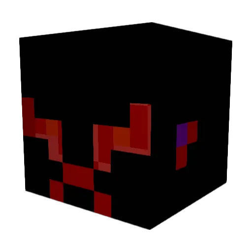 Jeanie13 Minecraft avatar head, 3D render